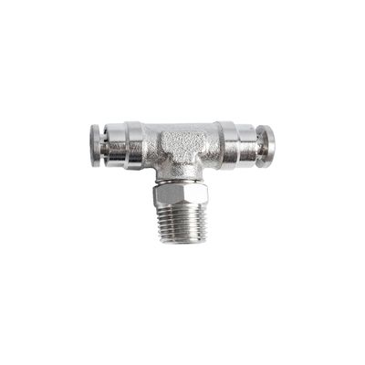 Metal Pu Fitting T-joint 4mm 1/8' M